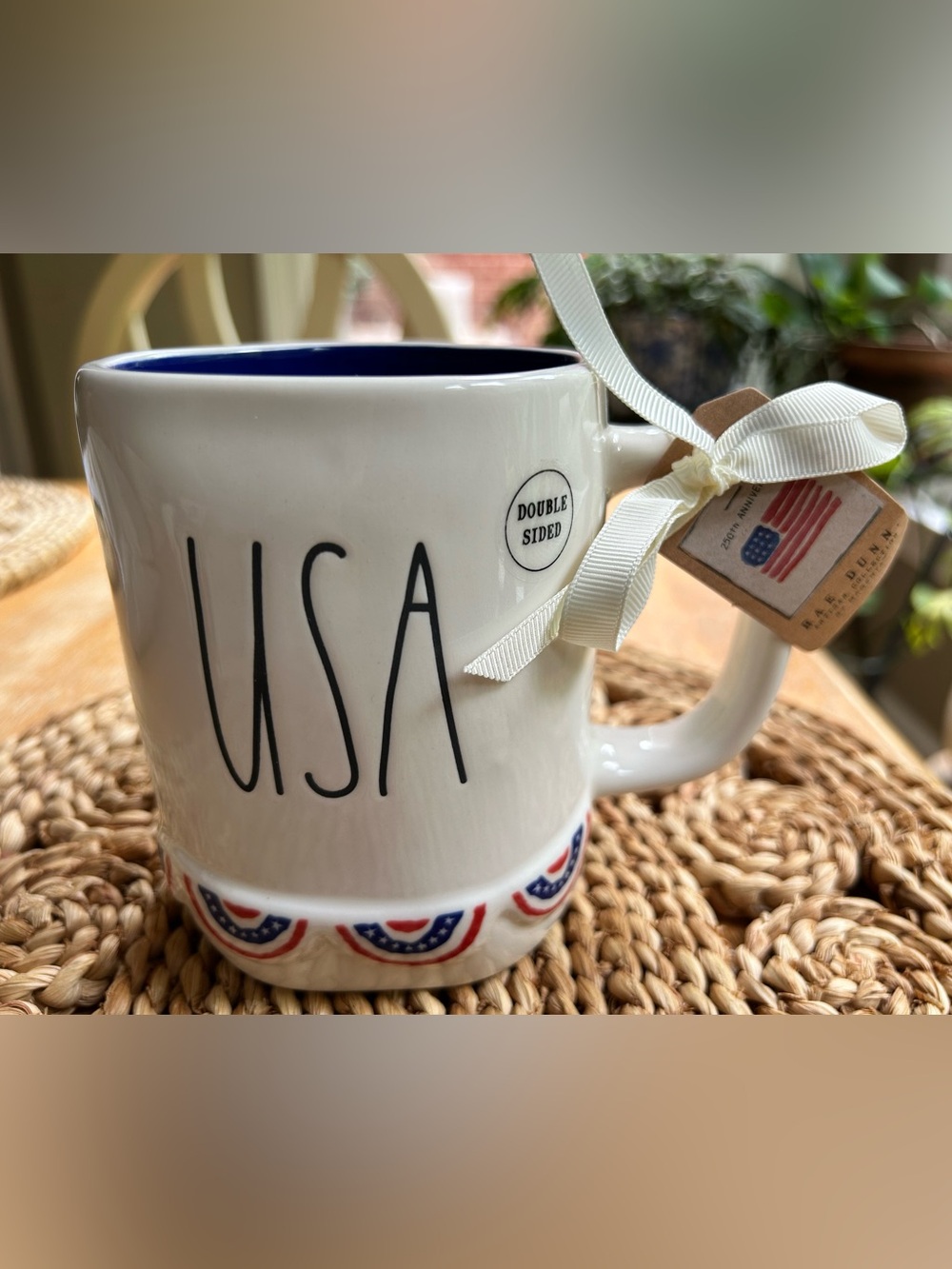 USA/American Flag Rae Dunn Mug